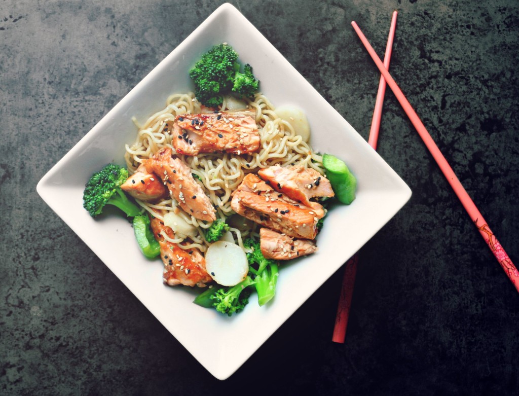 Teriyaki Salmon Bowl