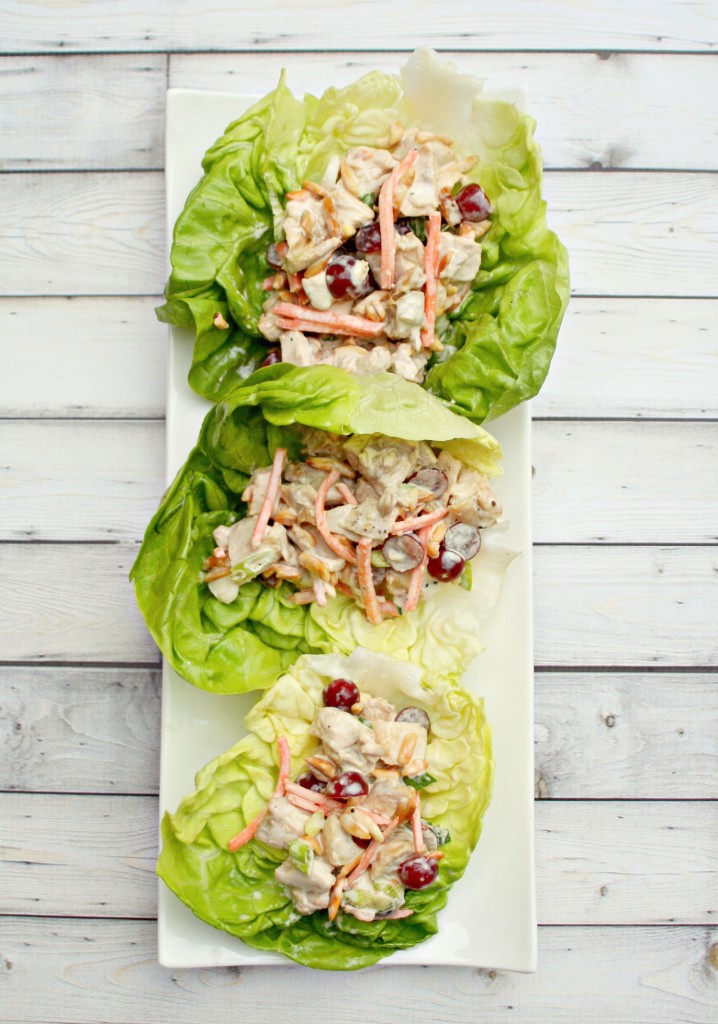 chicken salad lettuce wrap 3