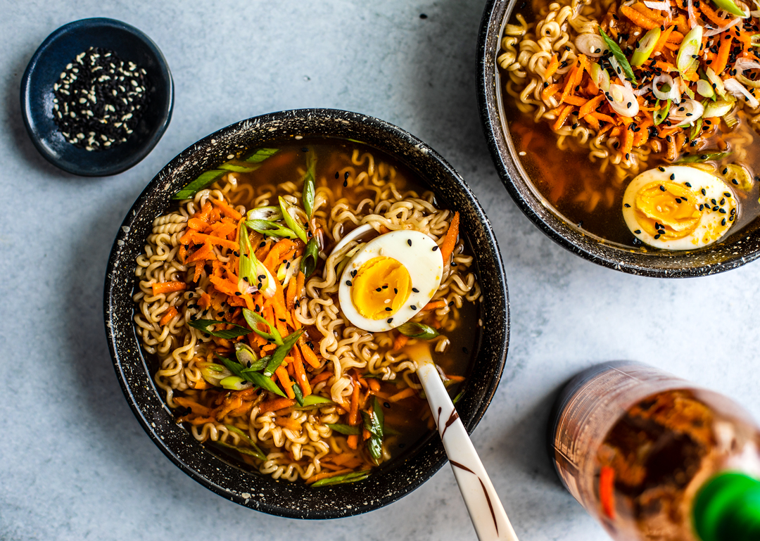 Easy Homemade Ramen Bowls {Best Ramen Recipe} - Killing Thyme