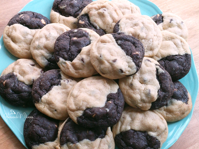 Peanut-Butter-Reverse-Chocolate-Cookies