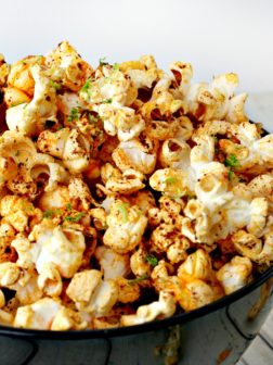 Tasty Chili Lime Popcorn With Coconut Oil
