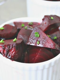 Orange and Thyme Roasted Beets