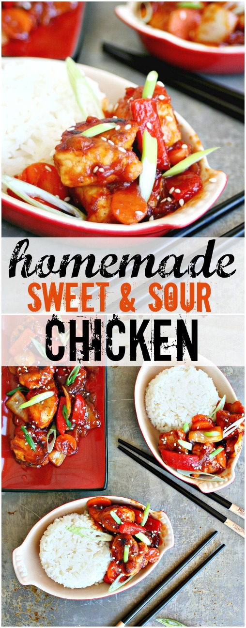 Homemade Sweet and Sour Chicken Pinterest