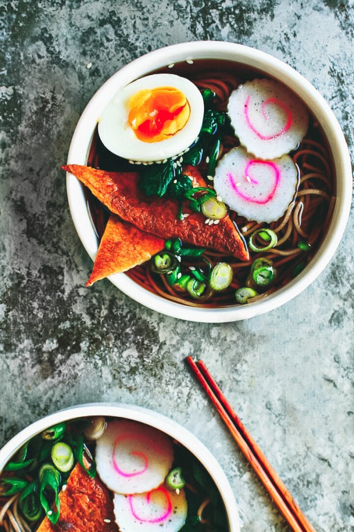 Kake Soba With Hon Tsuyu Broth | Killing Thyme