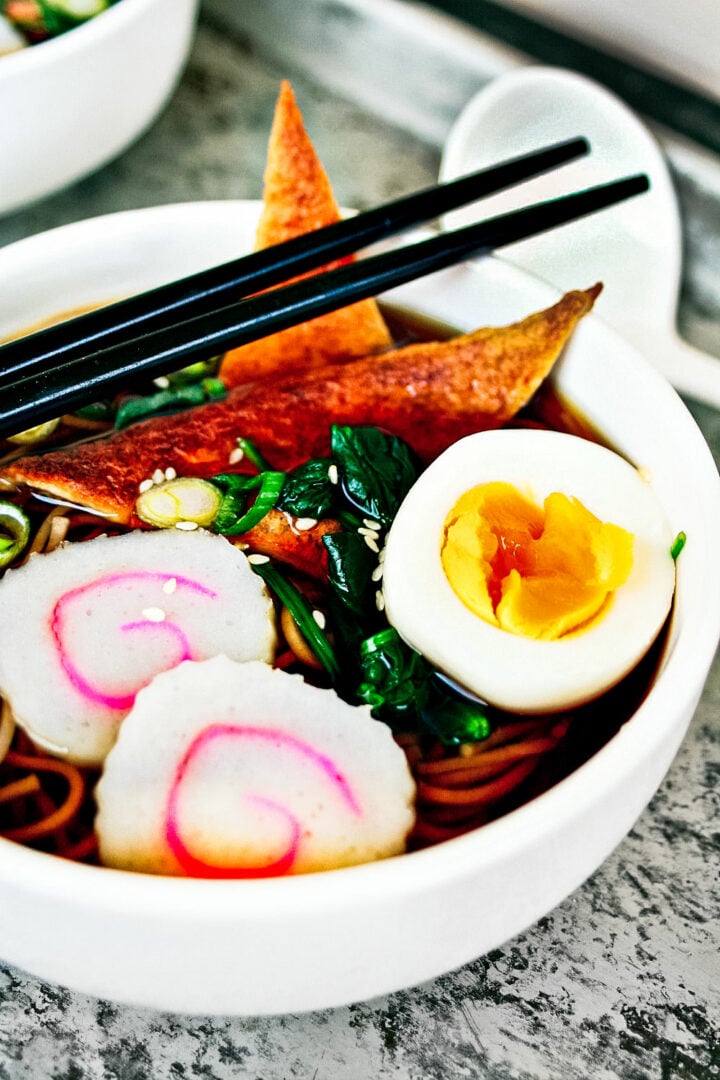 Kake Soba With Hon Tsuyu Broth | Killing Thyme