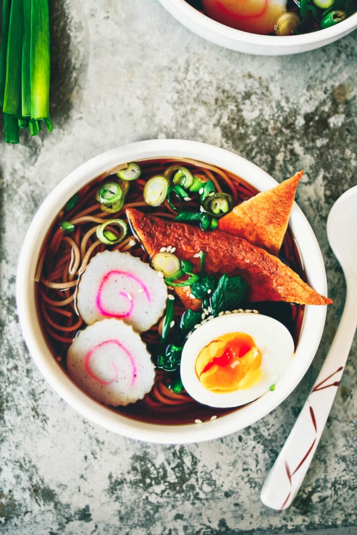 Kake Soba With Hon Tsuyu Broth | Killing Thyme
