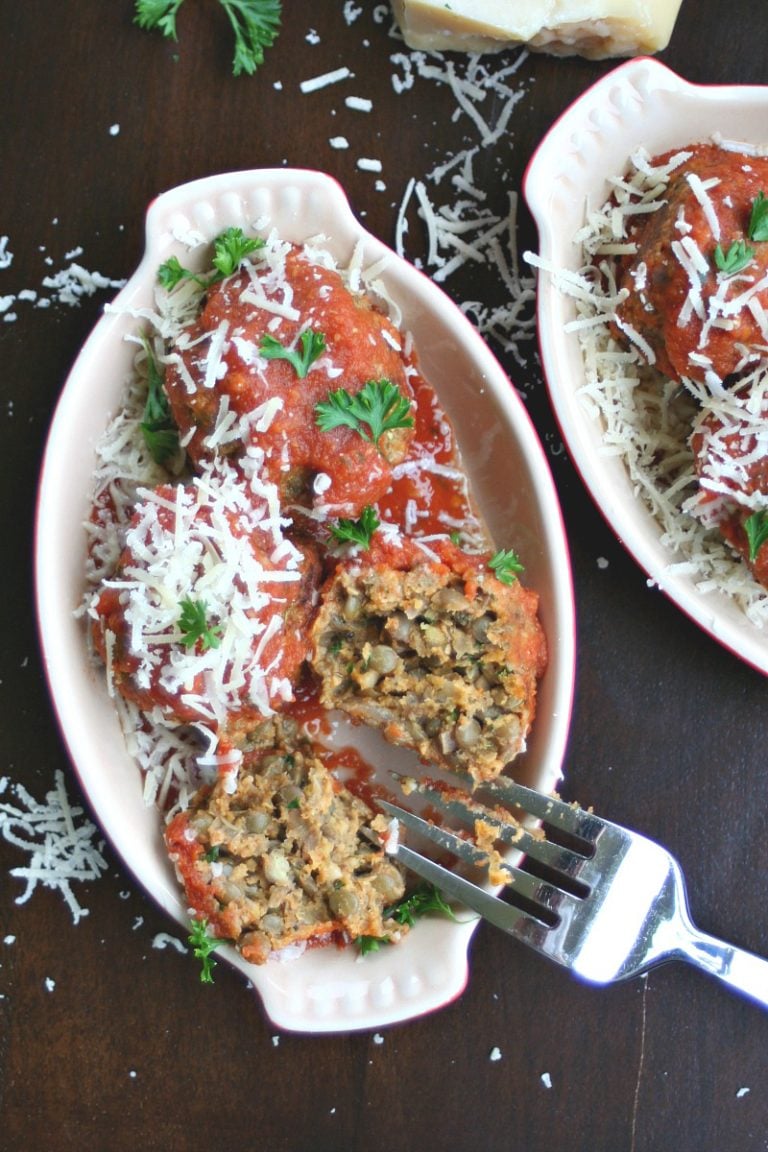 Vegetarian Italian Meatballs Killing Thyme