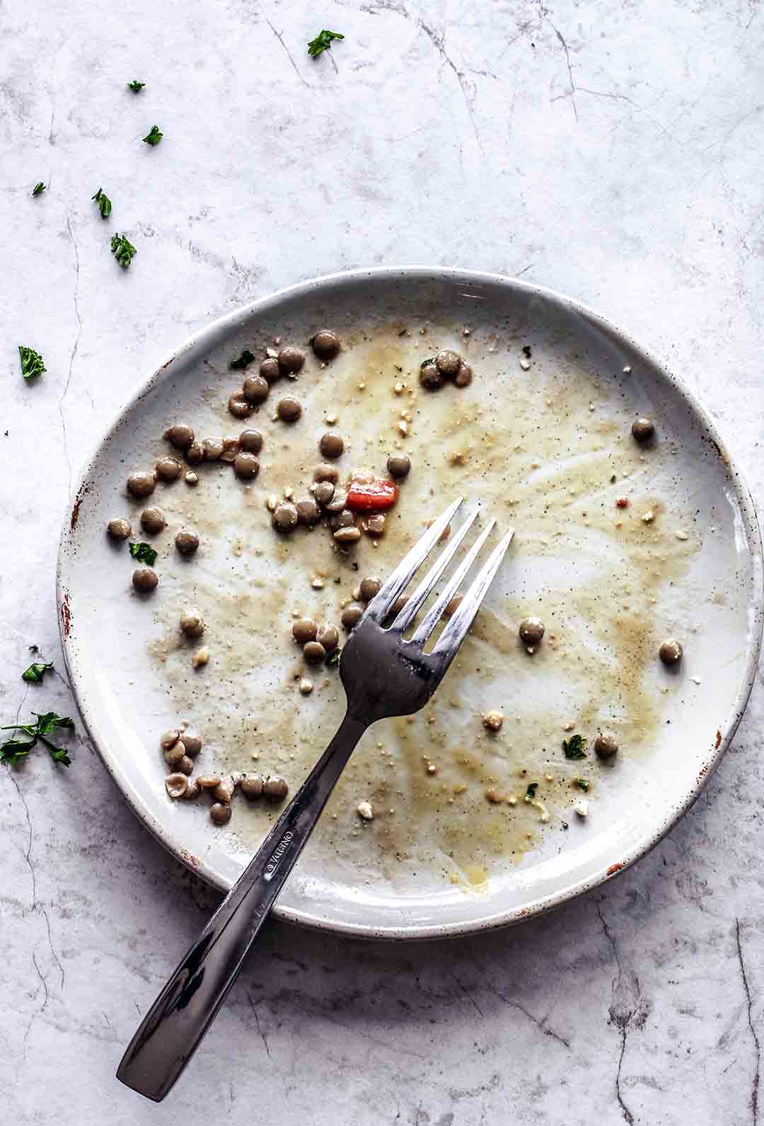 Refreshing Bruschetta Lentils With Feta | Killing Thyme