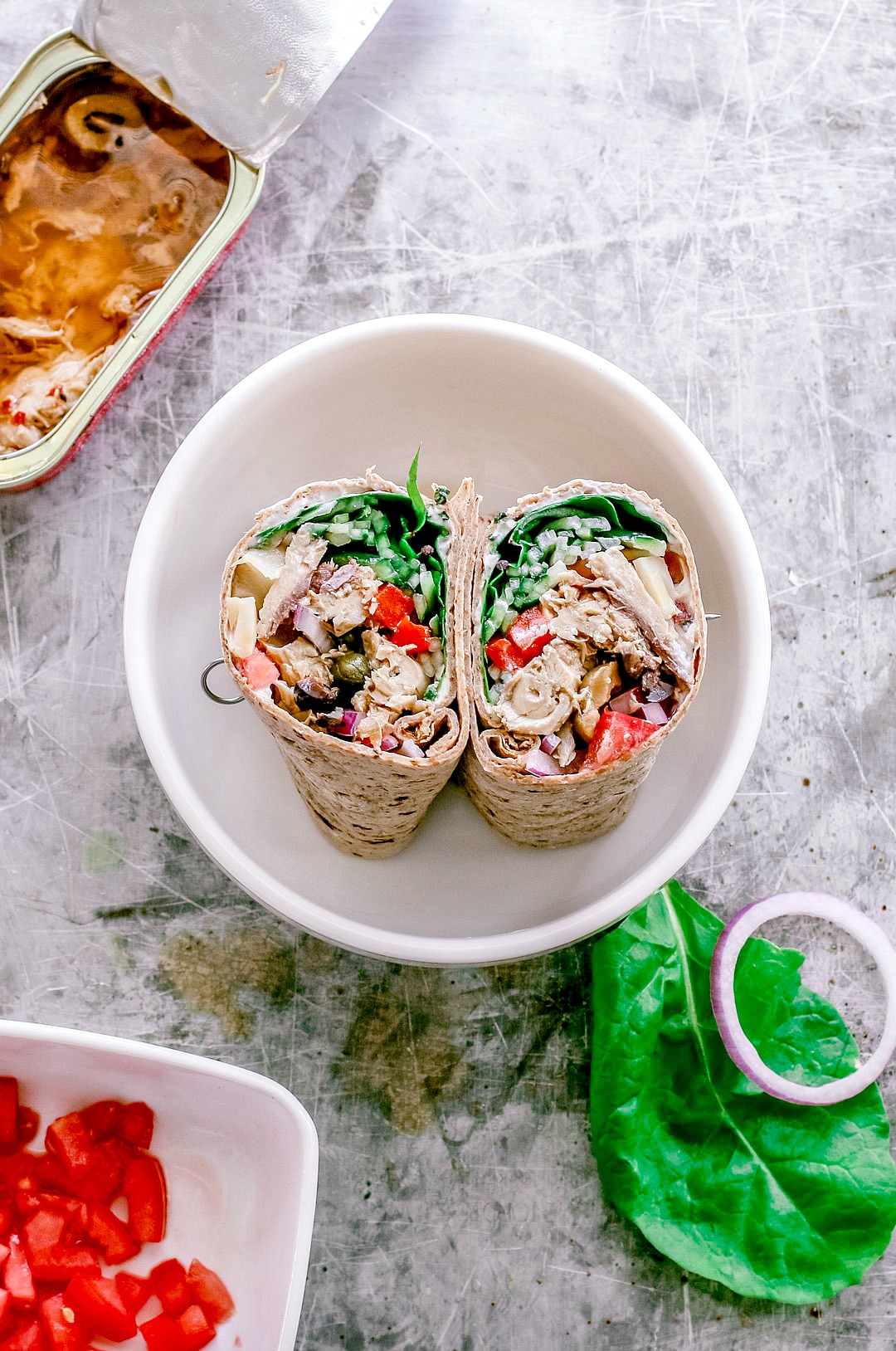 Mediterranean Mackerel Protein Wrap | Killing Thyme