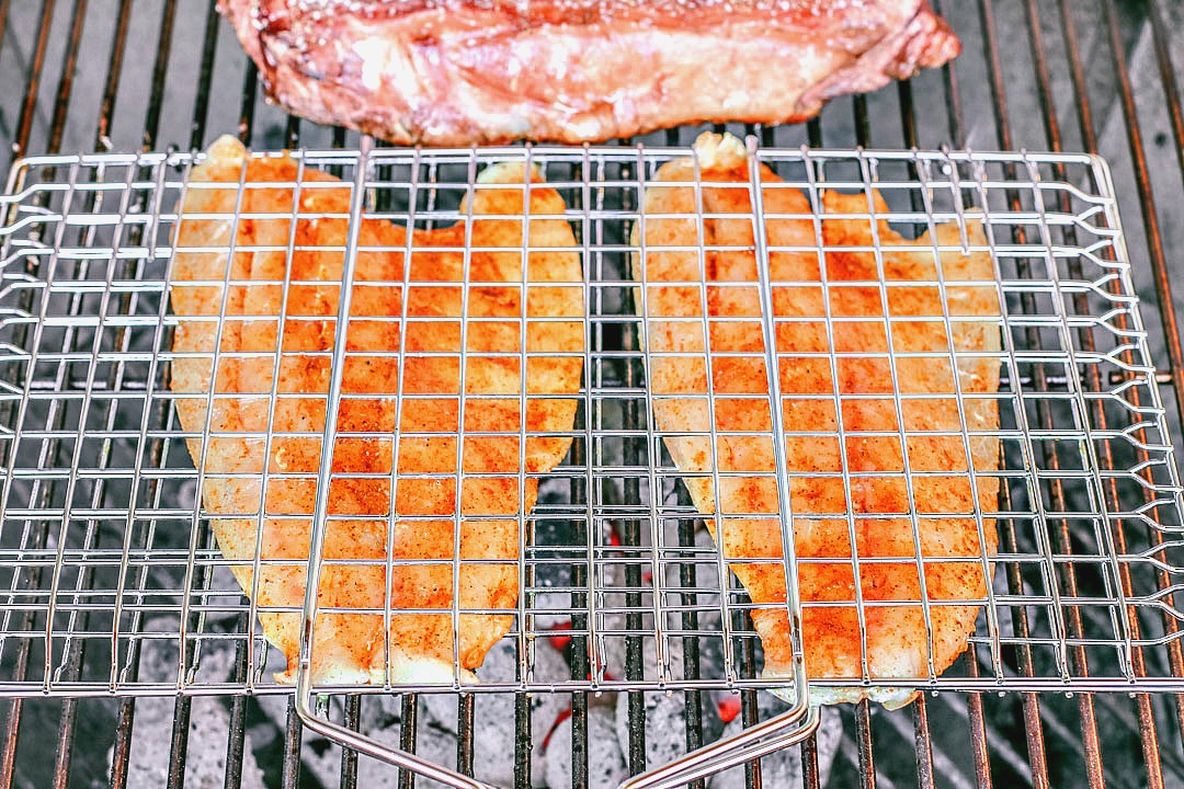 How To Grill Your Fish With A Grilling Basket | Killing Thyme