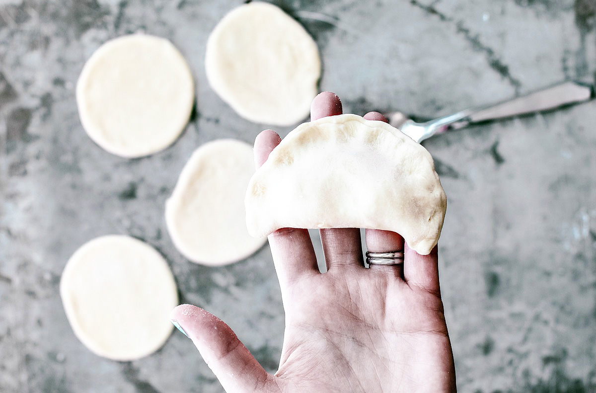 homemade pierogi
