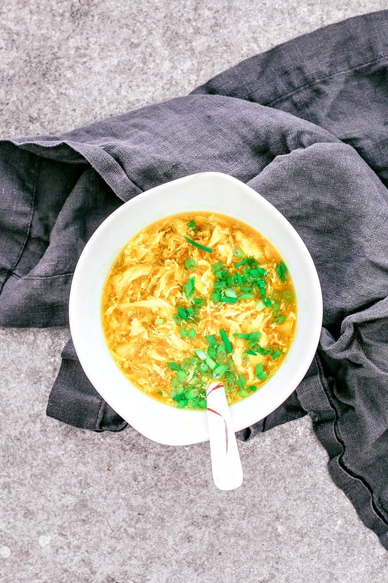 Easy Egg Drop Soup | Killing Thyme