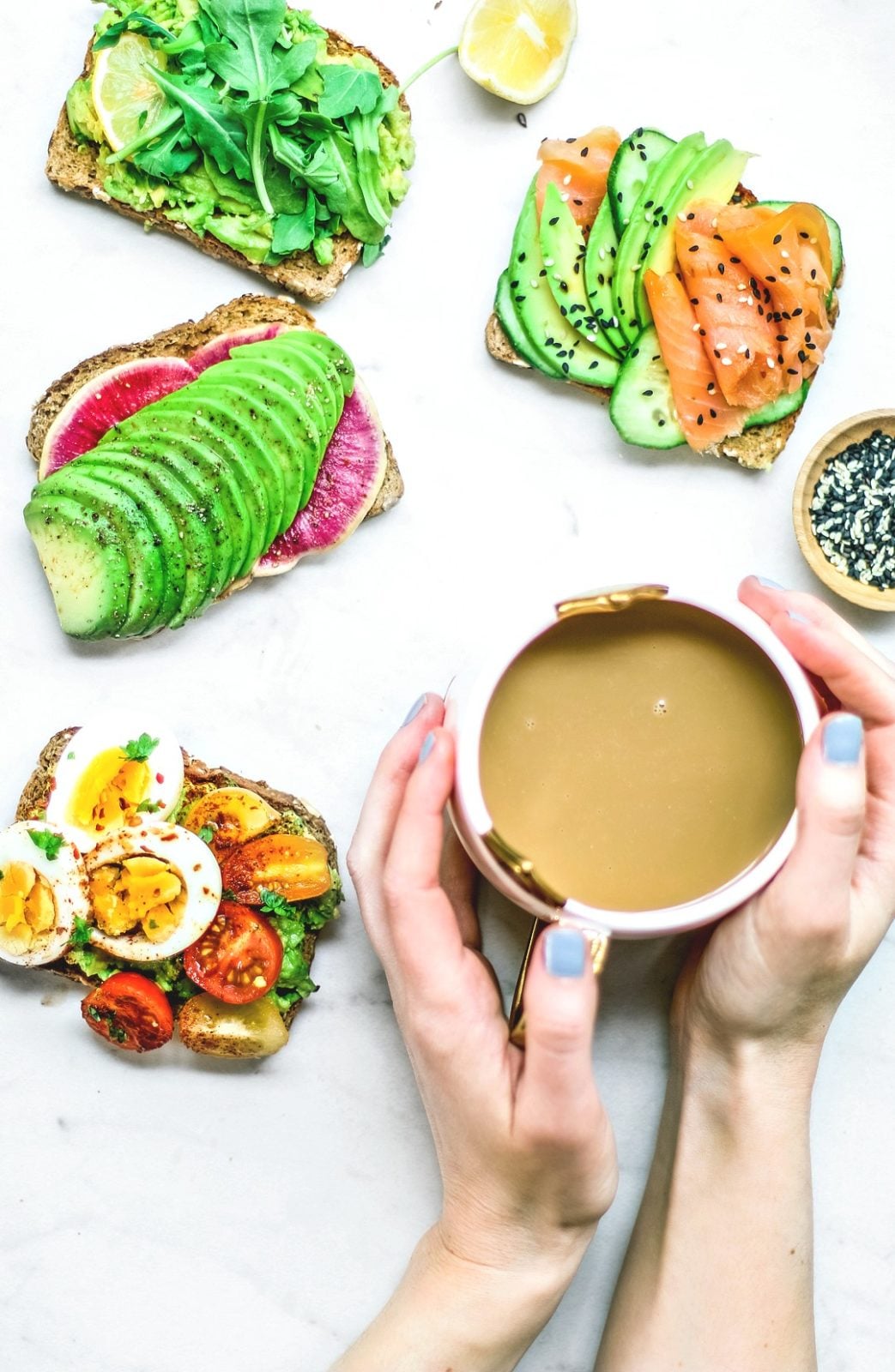Avocado Toast Four Ways
