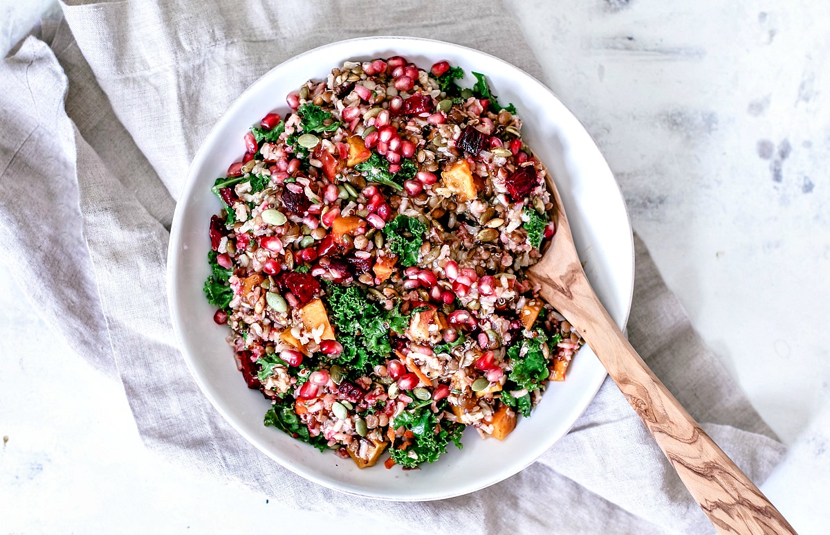 fall harvest wild rice medley