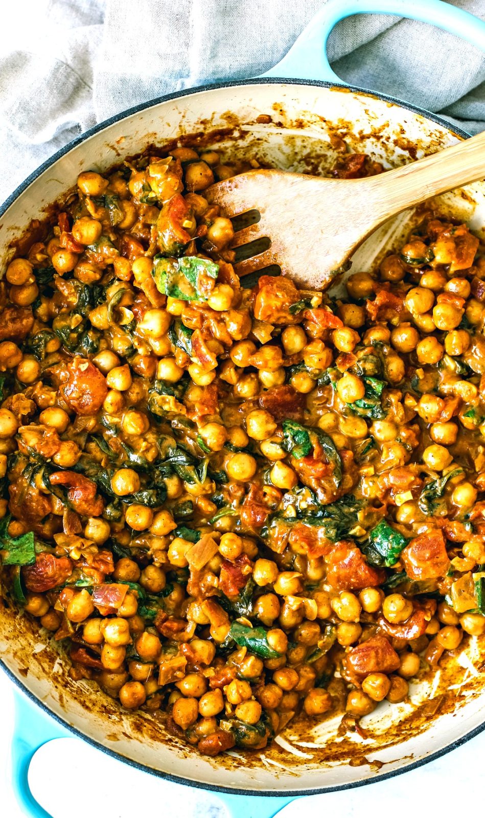 Vegetarian Chickpea Curry With Coconut Milk - Killing Thyme