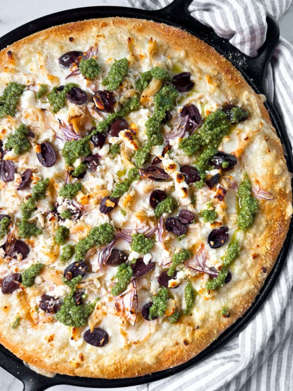Pesto Chicken Pizza
