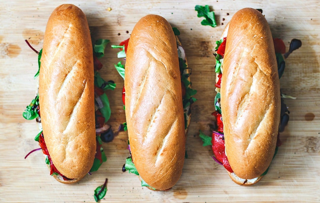 Italian Antipasto Sandwich {Vegetarian Sandwich} Killing Thyme