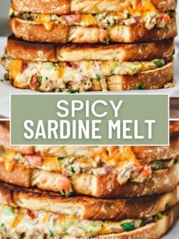 spicy sardine melt pin