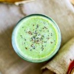 Peanut Butter and Banana Spinach Smoothie