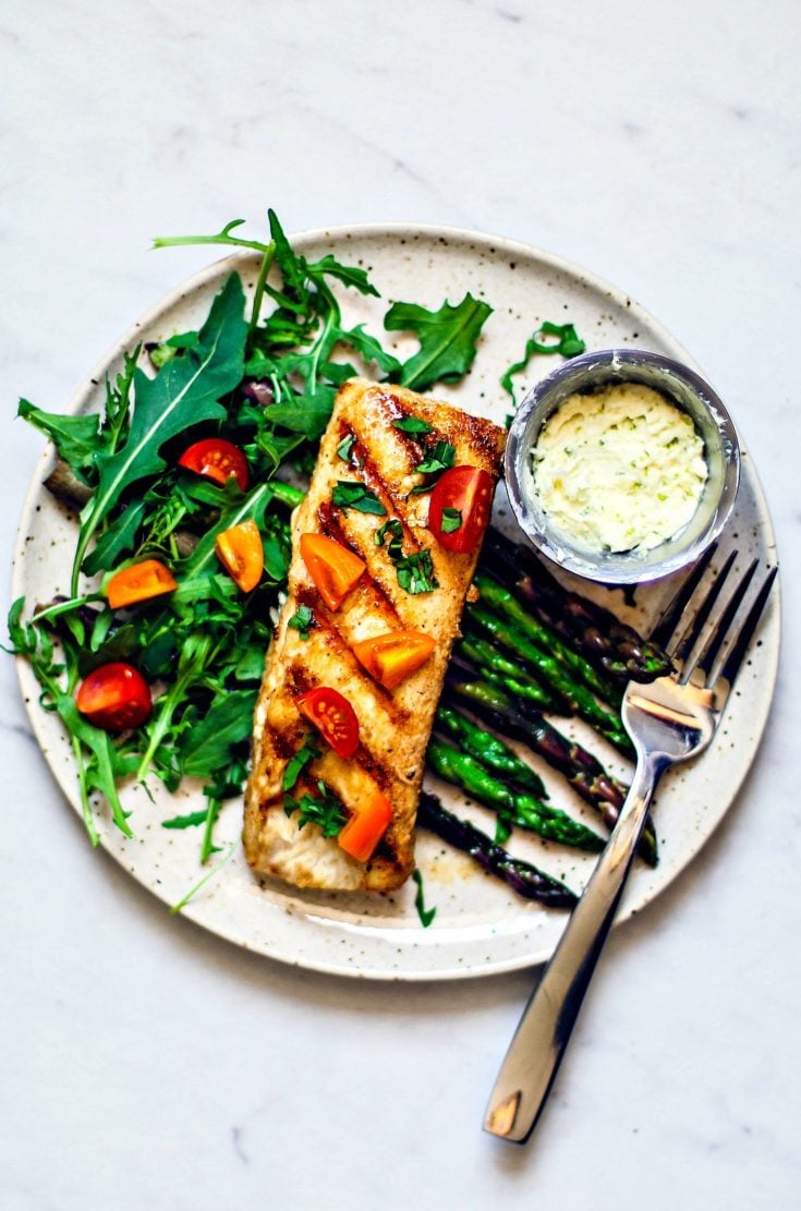 ChiliSeasoned Grilled MahiMahi with Lime Butter {MahiMahi Recipe