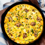 Summer Egg Frittata with Smoked Kippers