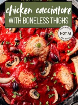 Chicken Cacciatore With Boneless Thighs PIN