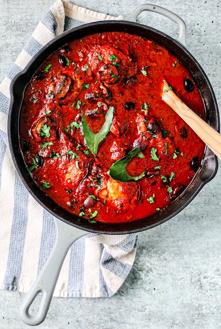 Boneless Chicken Cacciatore