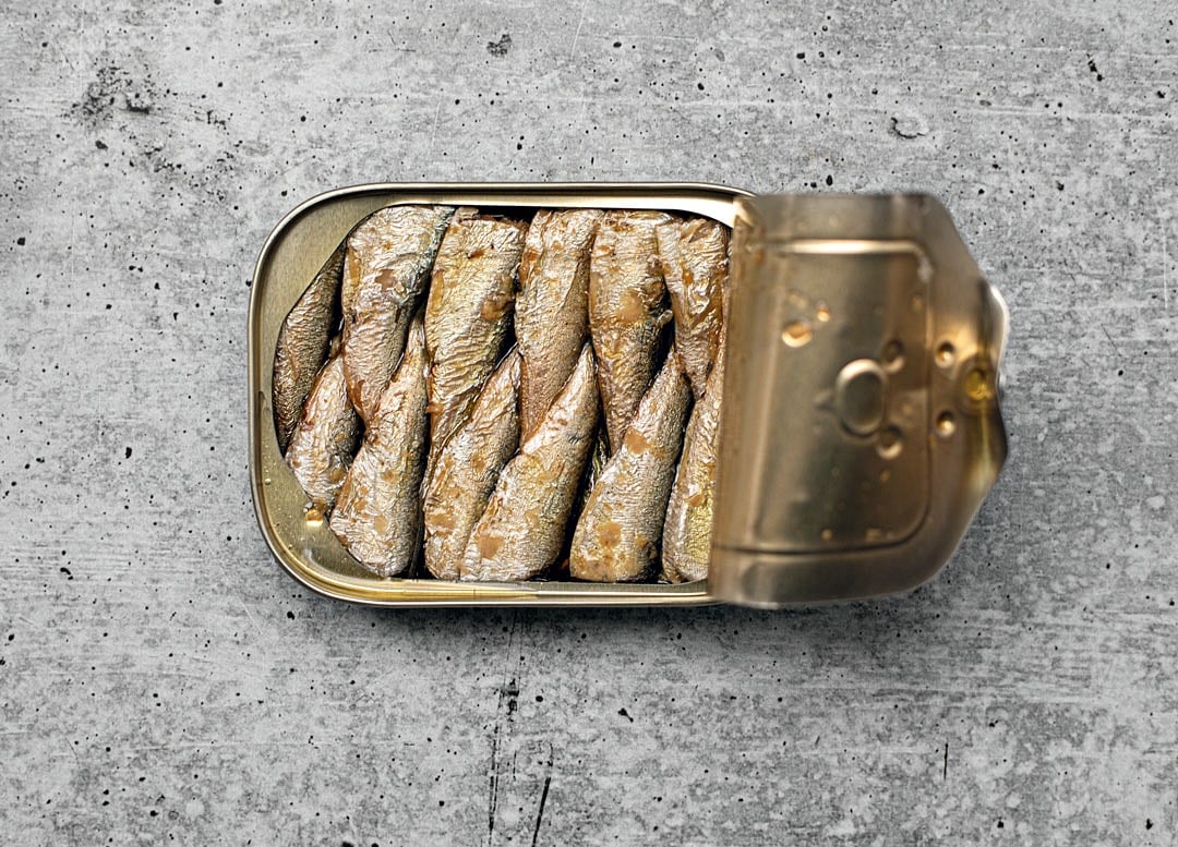 Scallion and Cheddar Egg Muffins with King Oscar Sardines Killing Thyme