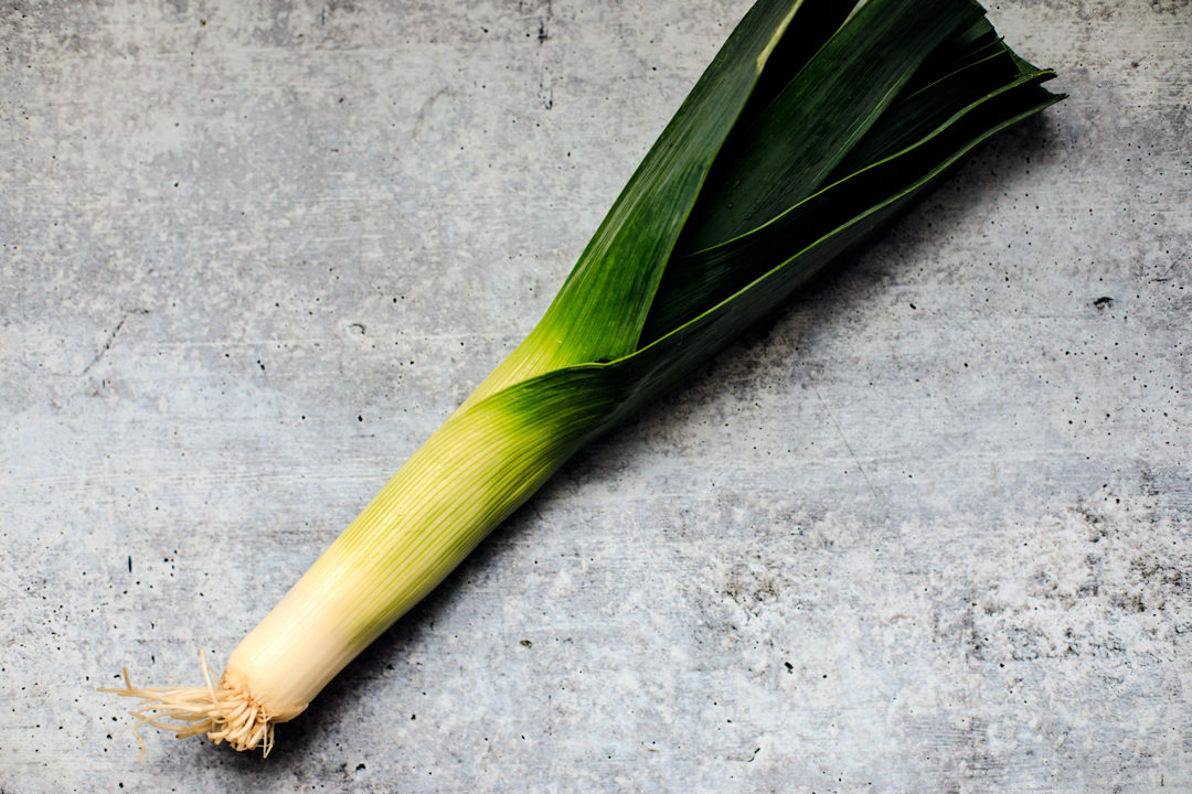 A large leek.