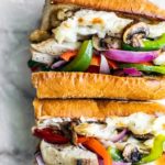 Easy Sheet Pan Chicken Philly Cheesesteaks.