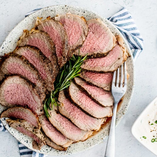Salt and Pepper Crusted Roast Beef Killing Thyme