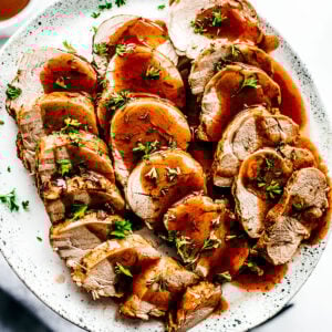 Instant Pot Pork Tenderloin.