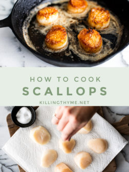HOW TO COOK SCALLOPS PIN