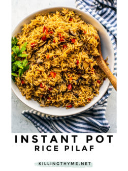 Instant Pot Rice Pilaf PIN