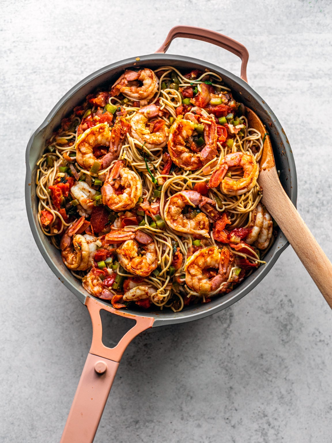 Simple Spicy Cajun Shrimp Pasta Killing Thyme