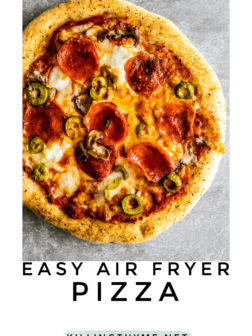 Easy Air Fryer Pizzas