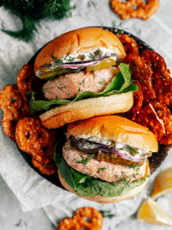 Easy Salmon Burger Recipe