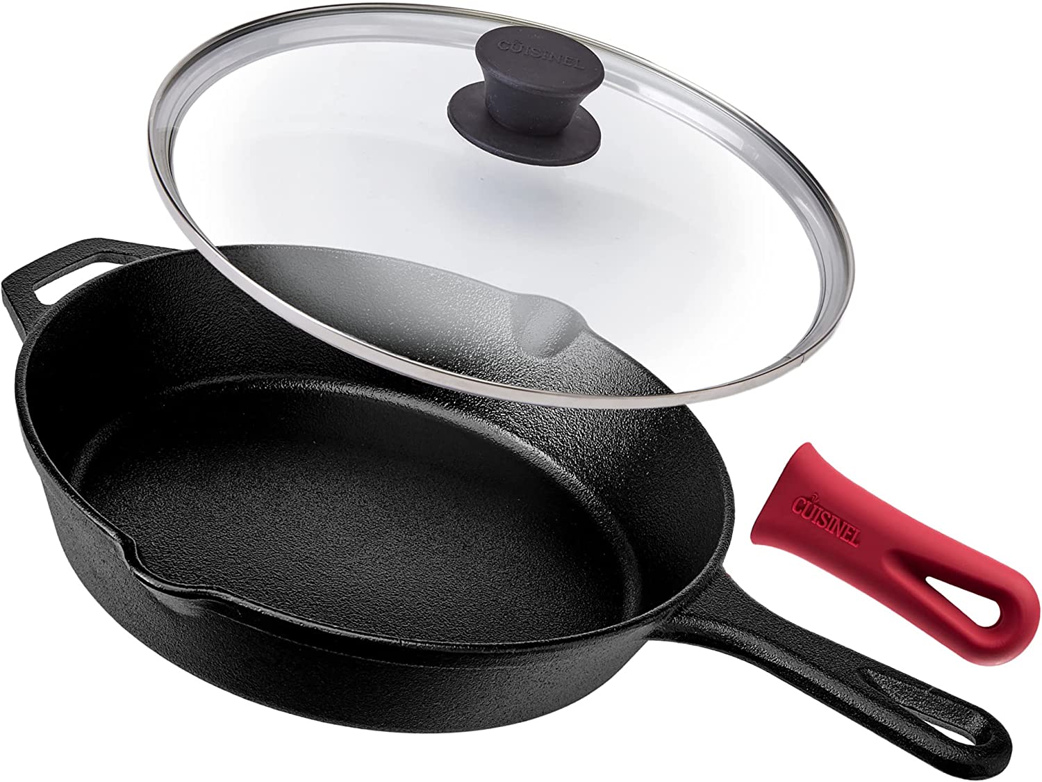 Cast Iron Skillet with Lid.