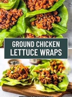 ground chicken lettuce cups PIN
