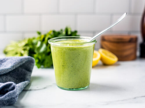 Green Goddess Dressing With Greek Yogurt