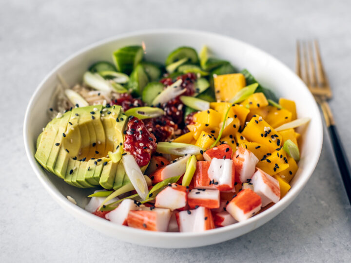 California Roll Rice Bowls - Killing Thyme