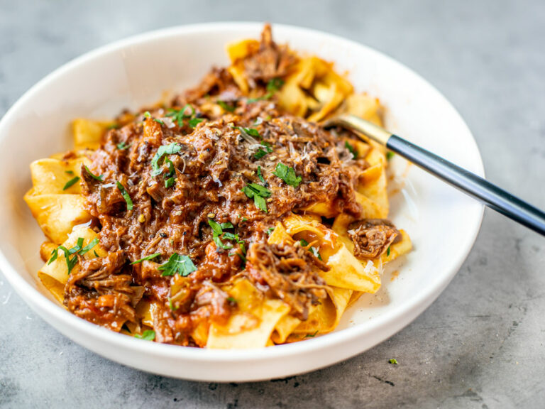 Instant Pot Pork Ragu - Killing Thyme