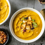Pumpkin cauliflower soup