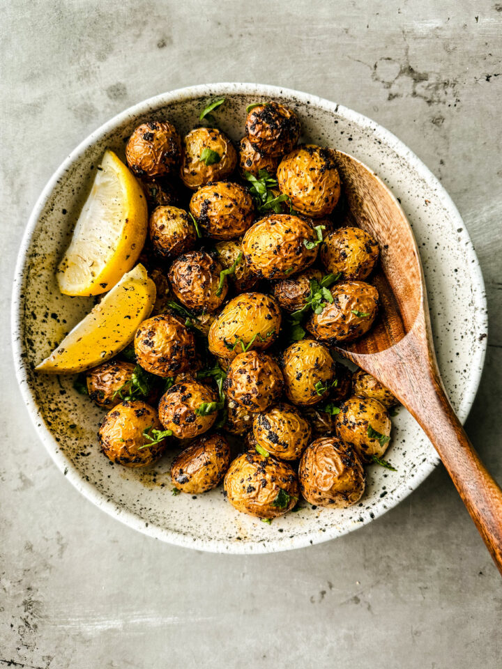 Air Fryer Baby Potatoes - It Starts With Good Food