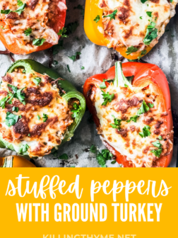 Stuffed Peppers With Ground Turkey PIN