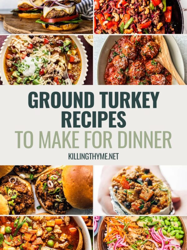 Best ground turkey recipes for dinner