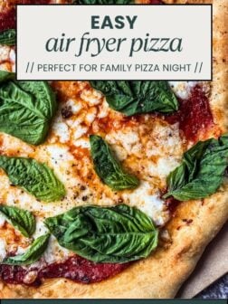 easy air fryer pizza pin
