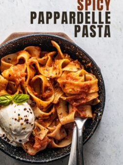 SPICY PAPPARDELLE PASTA PIN