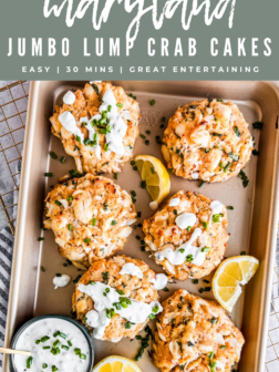Maryland Jumbo Lump Crab Cakes PIN