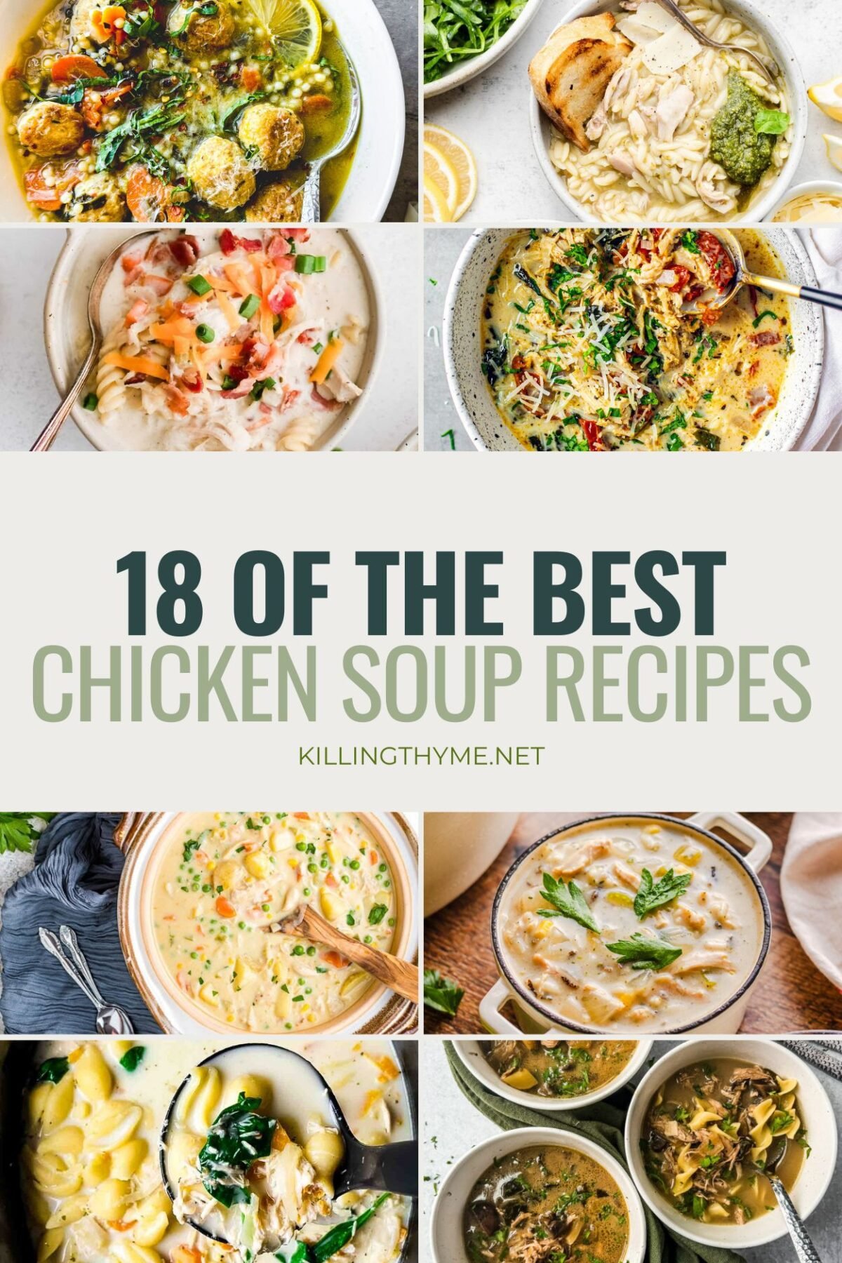 18 of the Best Chicken Soup Recipes Killing Thyme